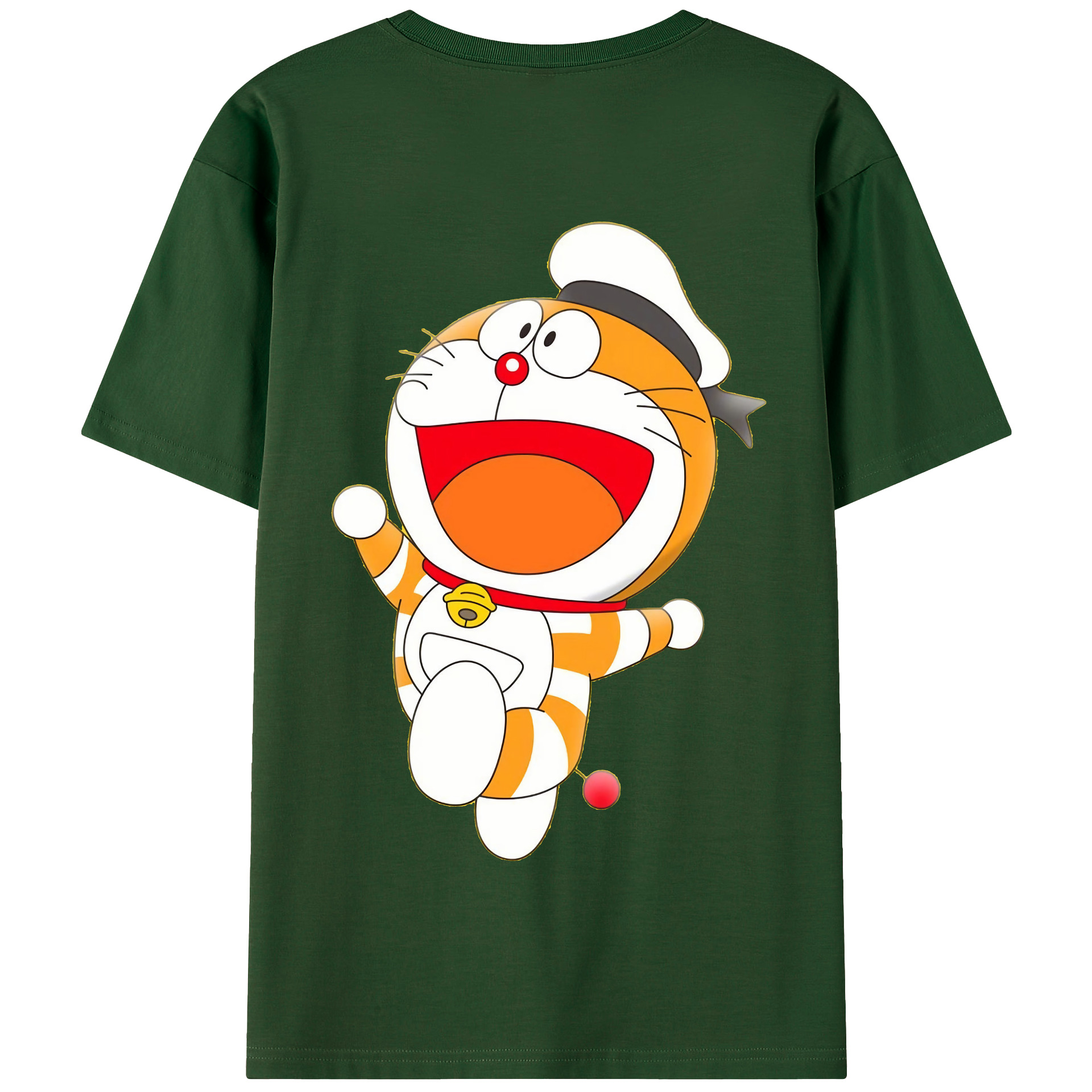 （画像用） ドラえもん Doraemon 綿100％半袖Tシャツ（背面プリント）